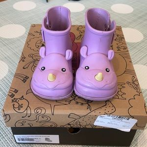 Mini Melissa rain boots